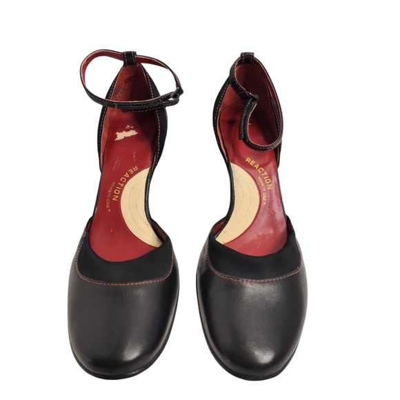 Kenneth Cole Reaction Mary Jane Heels w Ankle Strap - Picture 1 of 10